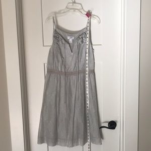 Loft grey dress size 6